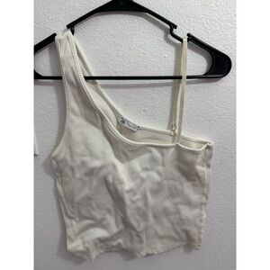 One shoulder Zara tank top